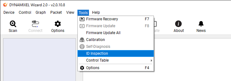 DYNAMIXEL Wizard 2.0