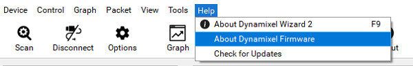 DYNAMIXEL Wizard 2.0