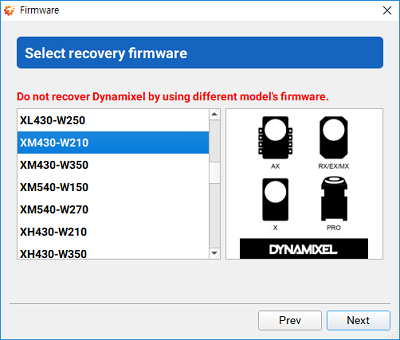 DYNAMIXEL Wizard 2.0