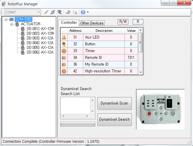 R+ Manager 1.0