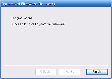 Dynamixel Wizard