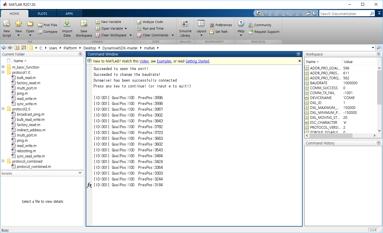 DYNAMIXEL SDK