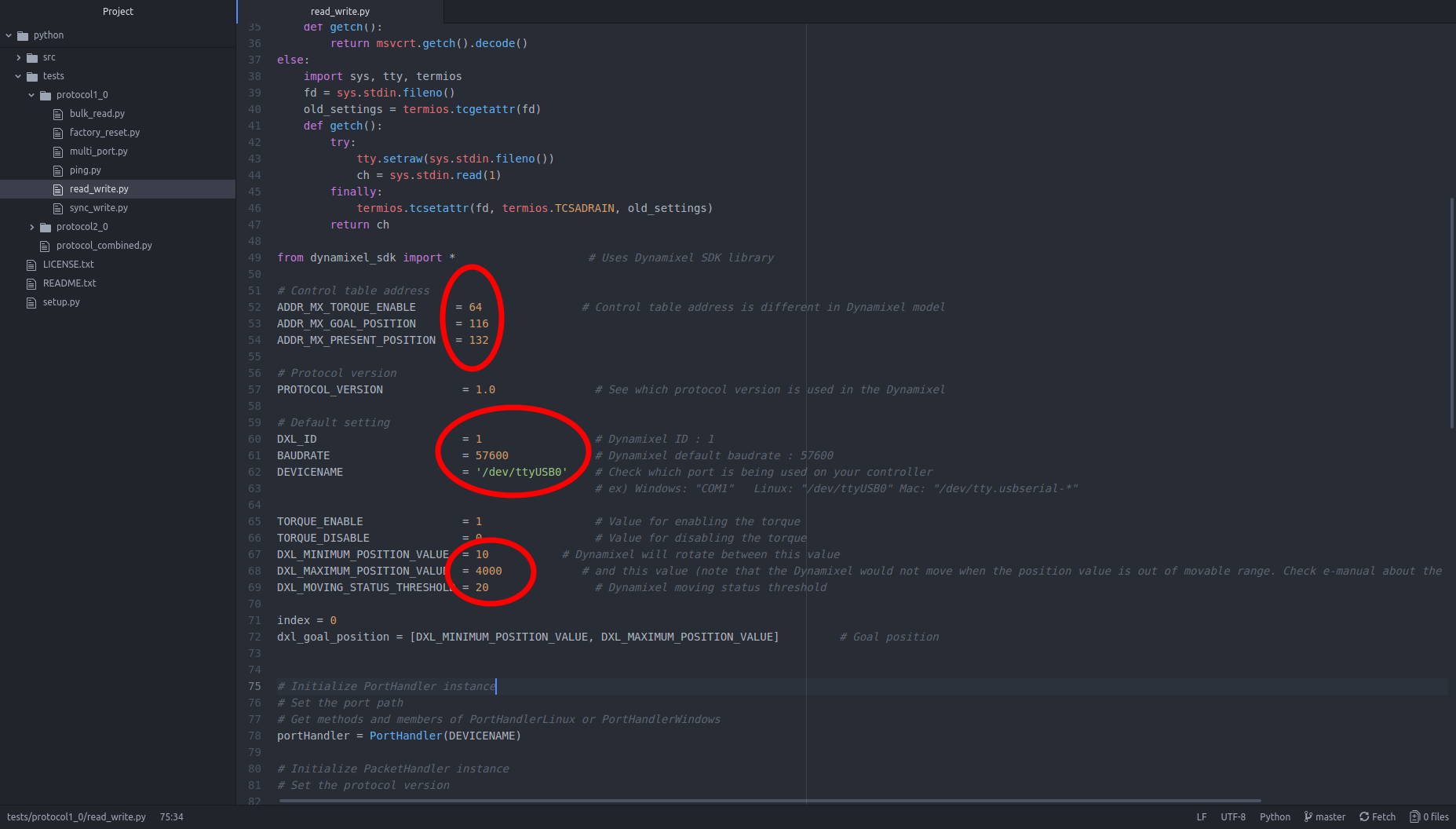 DYNAMIXEL SDK
